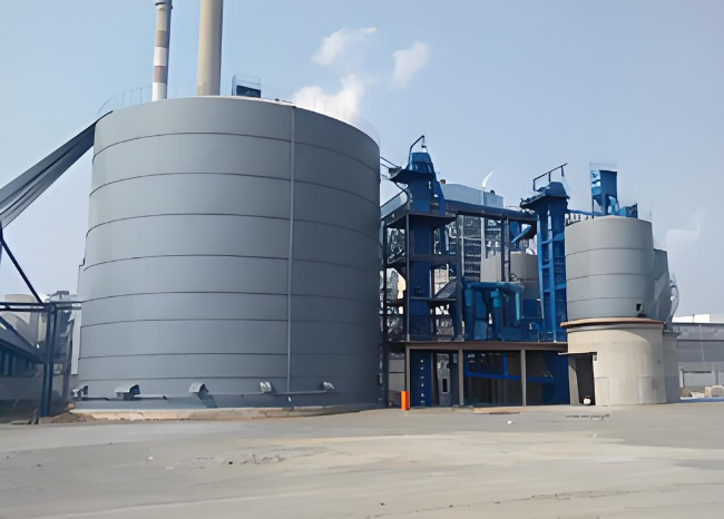 栾川1万吨钢板仓