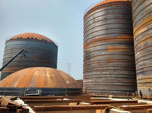 栾川焦粉钢板仓